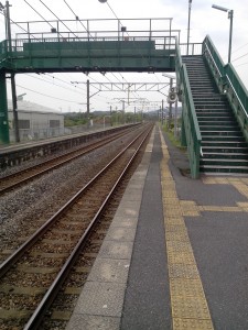 La première station après Shin-Tosu, c'est la brousse...